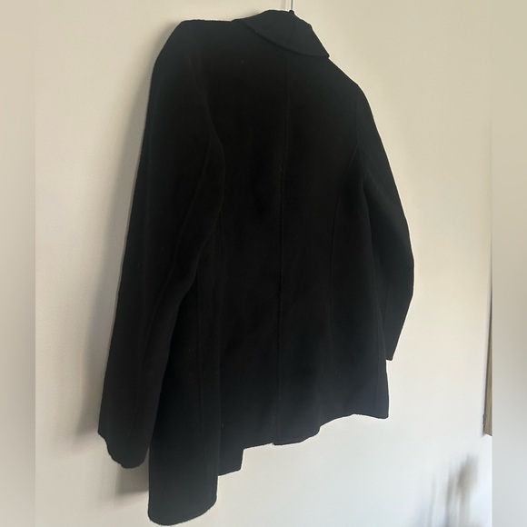 NWT Talbots 4P (Small) Black Blazer Coat – Wool Blend - Picture 9 of 9